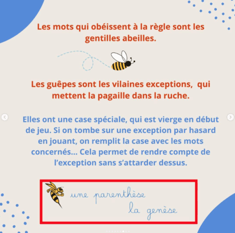 Les régularités orthographiques au secours des élèves - Maitresseuh