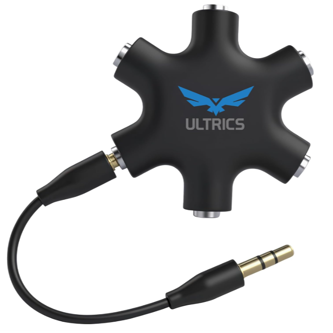 répartiteur audio 5 casques